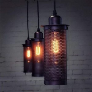 lustre style lanterne